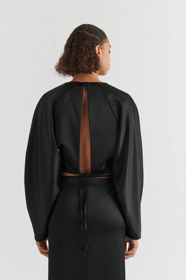 Poolopaita AXEL ARIGATO Demi Open Back Top Musta | A2118001, 3