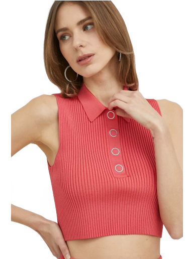 Crop top BOSS Top Vaaleanpunainen | 50486095