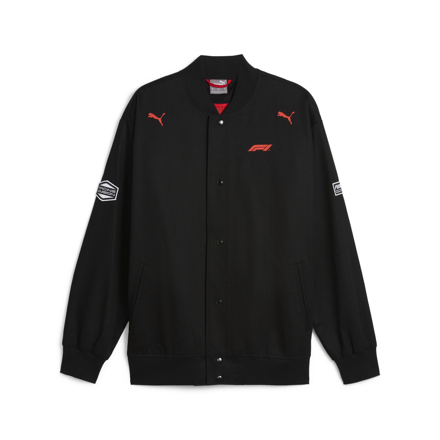 Bomber-takki Puma F1 Statement Bomber Jacket Musta | 627125_01, 0