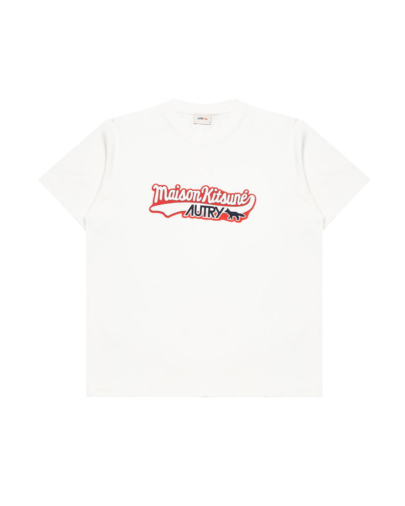 T-paita Autry Autry Action Shoes x Maison Kitsuné Graphic T-Shirt Valkoinen | TSPXMK2W