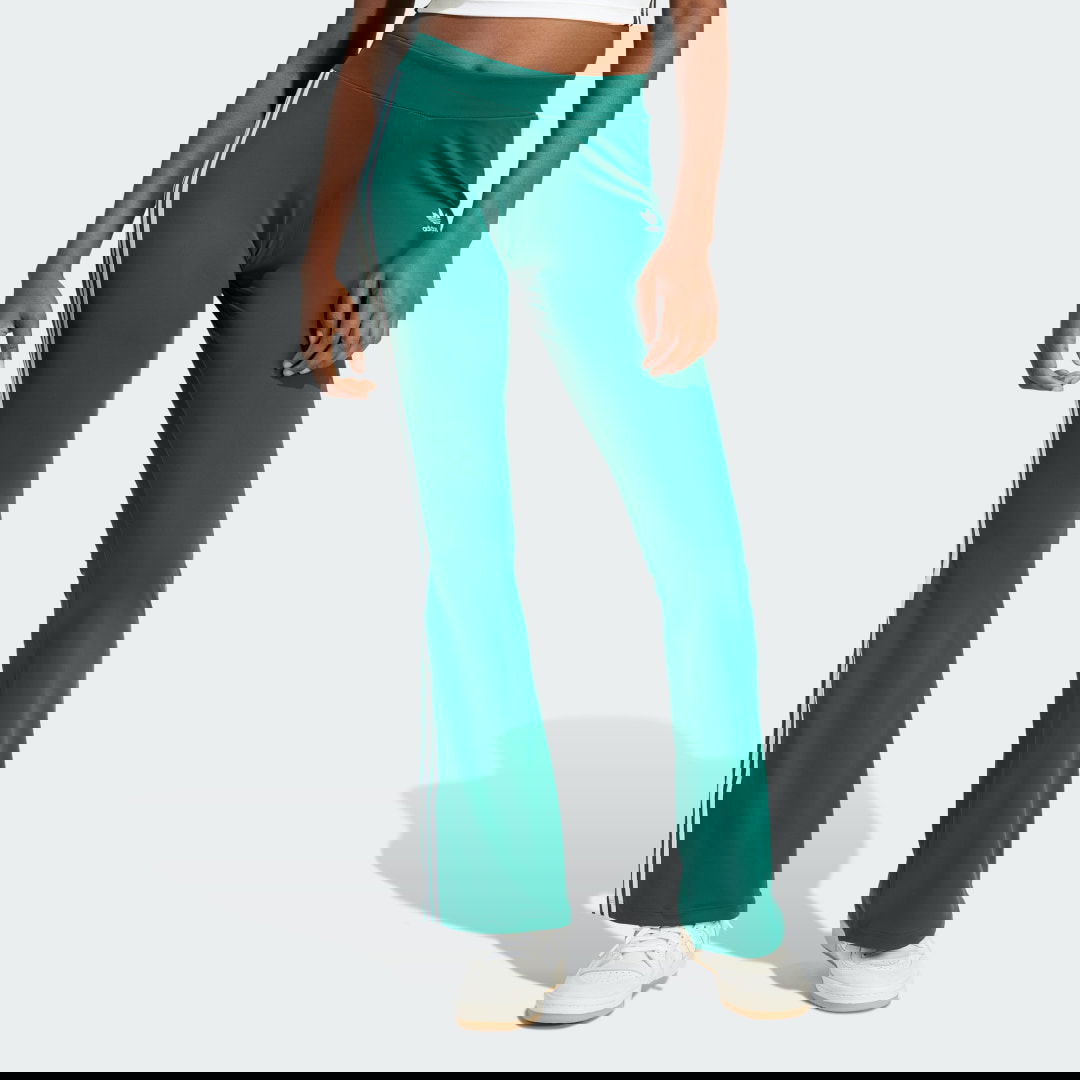 Leggingsit adidas Originals Flared Leggings Vihreä | IN6320, 1