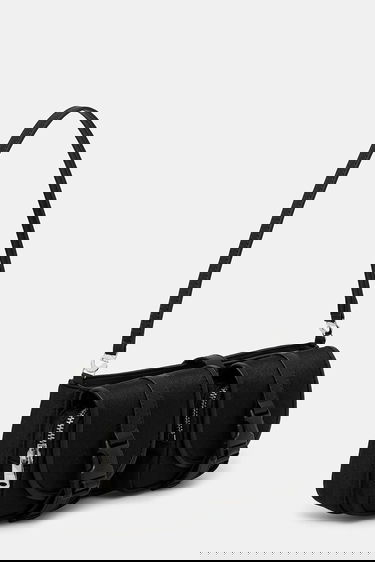 Käsilaukku Coperni Coperni Cargo Baguette Bag Musta | COPBA114F3047, 1