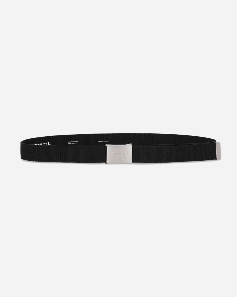 Vyöt Carhartt WIP Heart Clip Webbing Belt Musta | I034631 0M4XX