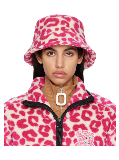 Hattu Moncler x Genius 1 x JW Anderson Teddy Bucket Hat Vaaleanpunainen | I109E3B00001M2684