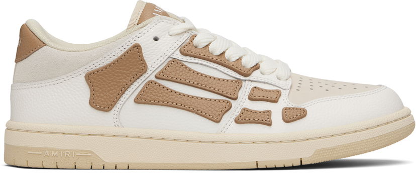 Kengänhoito AMIRI AMIRI Skel Top Low Beige | AMFOSR1136