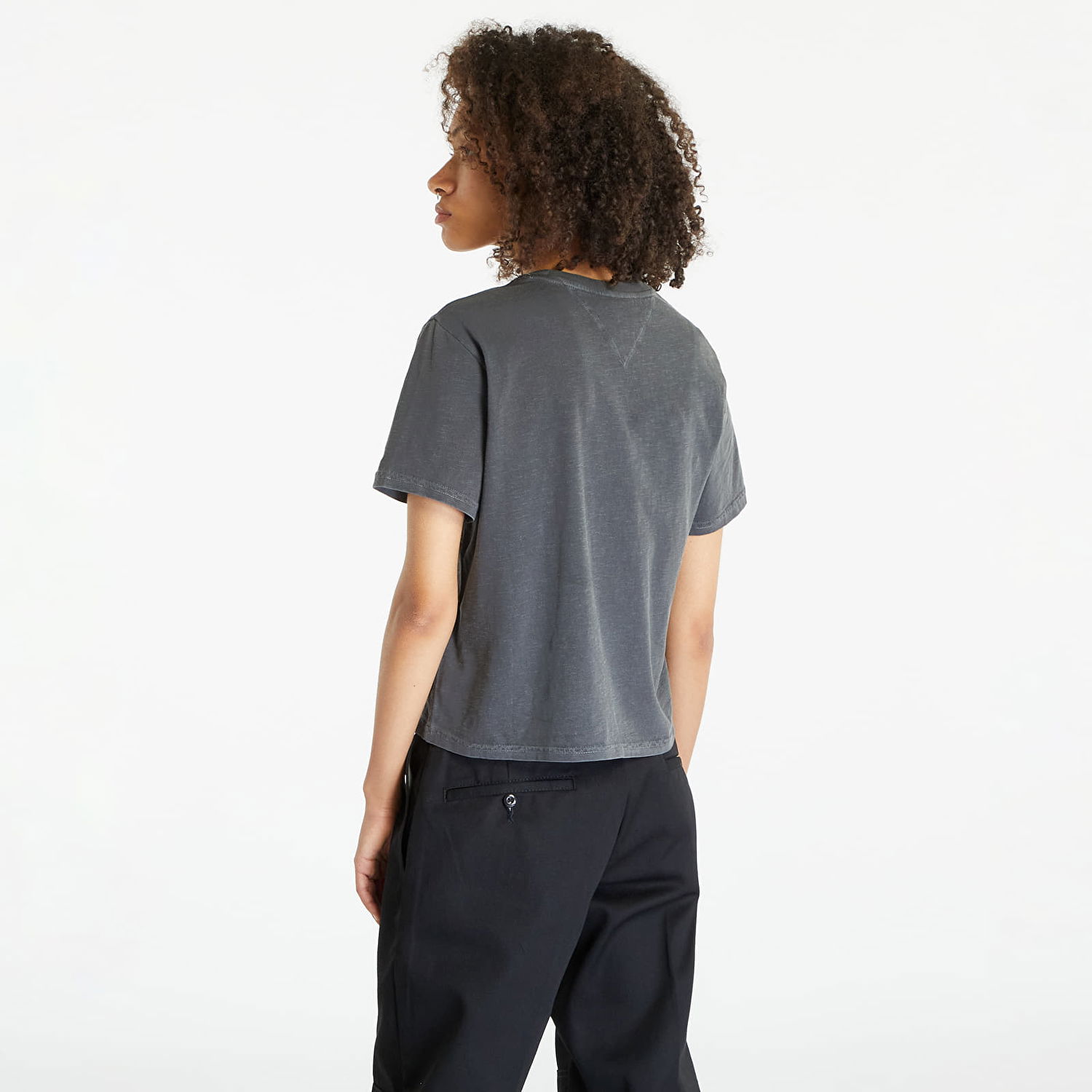 T-paita Tommy Hilfiger Classics Leo Short Sleeve Tee "New Charcoal" Harmaa | DW0DW16457 PUB, 1