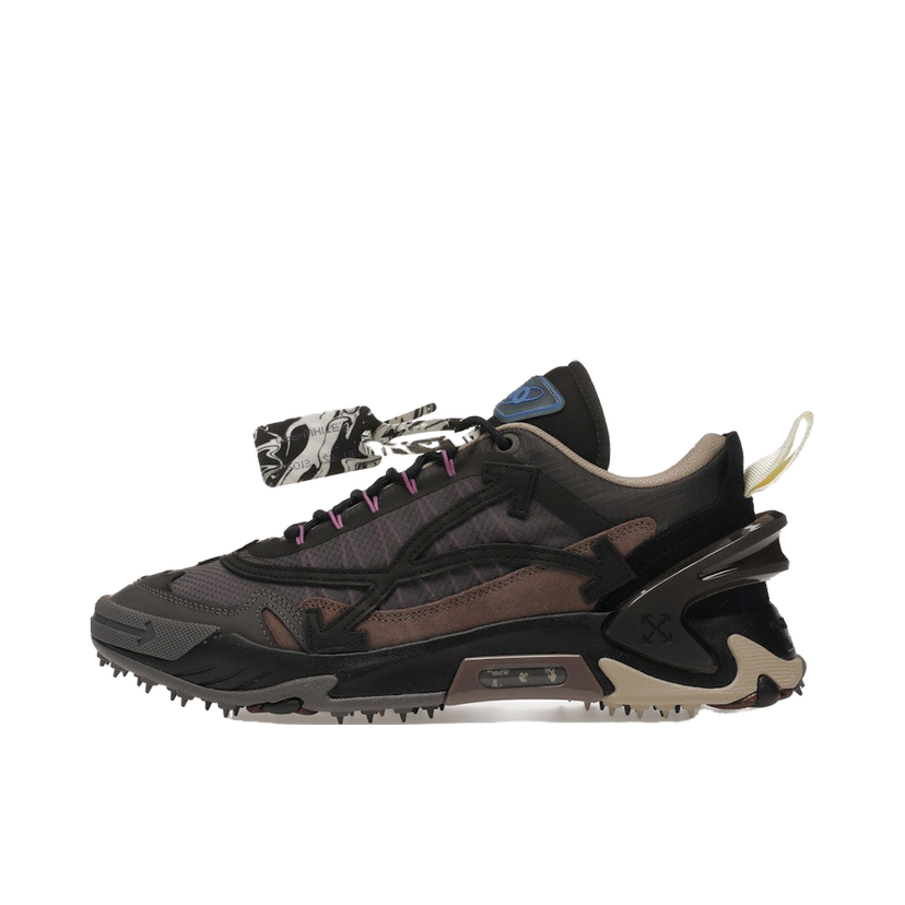 Tennarit ja kengät Off-White Odsy-2000 Black Brown SS21 Musta | OMIA190S21FAB0011060