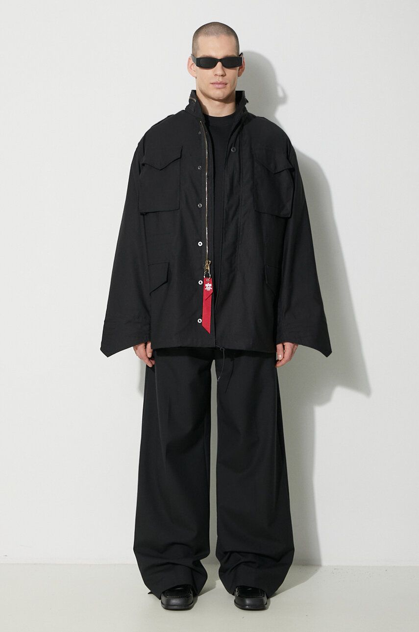 Parka Alpha Industries M-65 Oversize Jacket Musta | 100103, 1