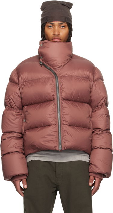 Puffer takki Rick Owens Rick Owens Concordians Turtle Down Jacket Vaaleanpunainen | RU02E1797 NPD3, 0