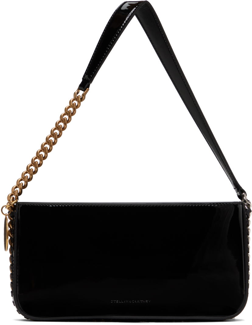 Käsilaukku Stella McCartney Stella McCartney Frayme Shoulder Bag Musta | 7B0116WP0519