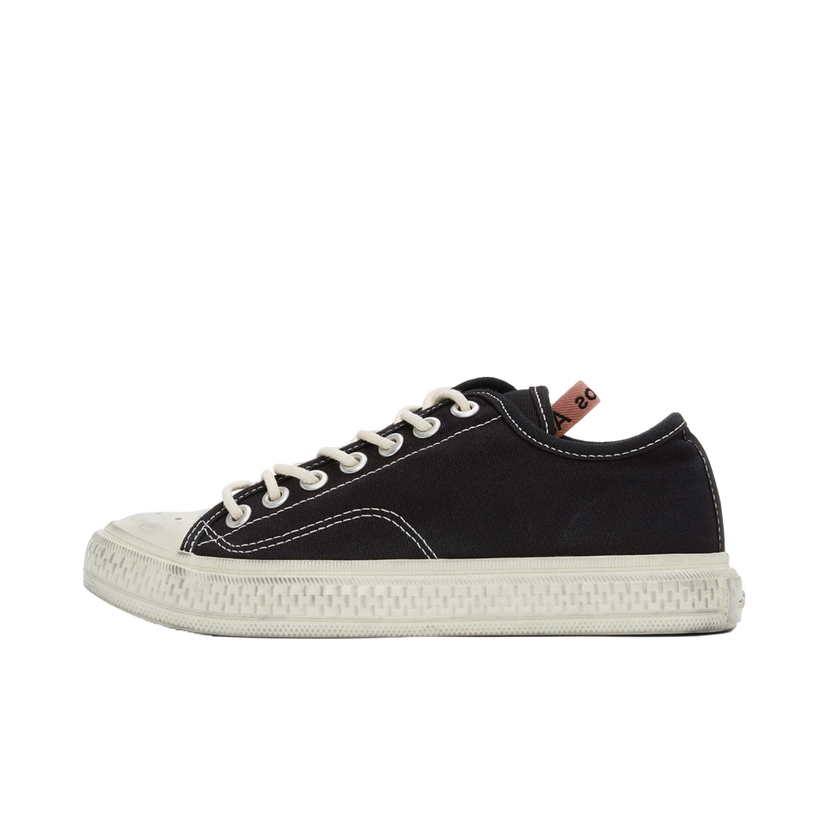 Tennarit ja kengät Acne Studios Black Canvas Low-Top Musta | AD0347-CGL