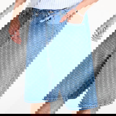 Shortsit DAILY PAPER Daily Paper Monogram Denim Shorts Sininen | 2513057, 1