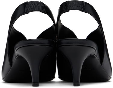 Tennarit ja kengät Courrèges Slingback Leather Heels Musta | 324SPP015CV0033, 1