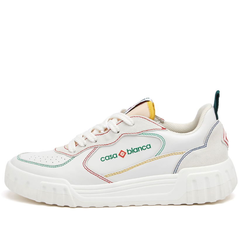 Tennarit ja kengät Casablanca Court Sneaker W Valkoinen | APS25-SNK-017-02W