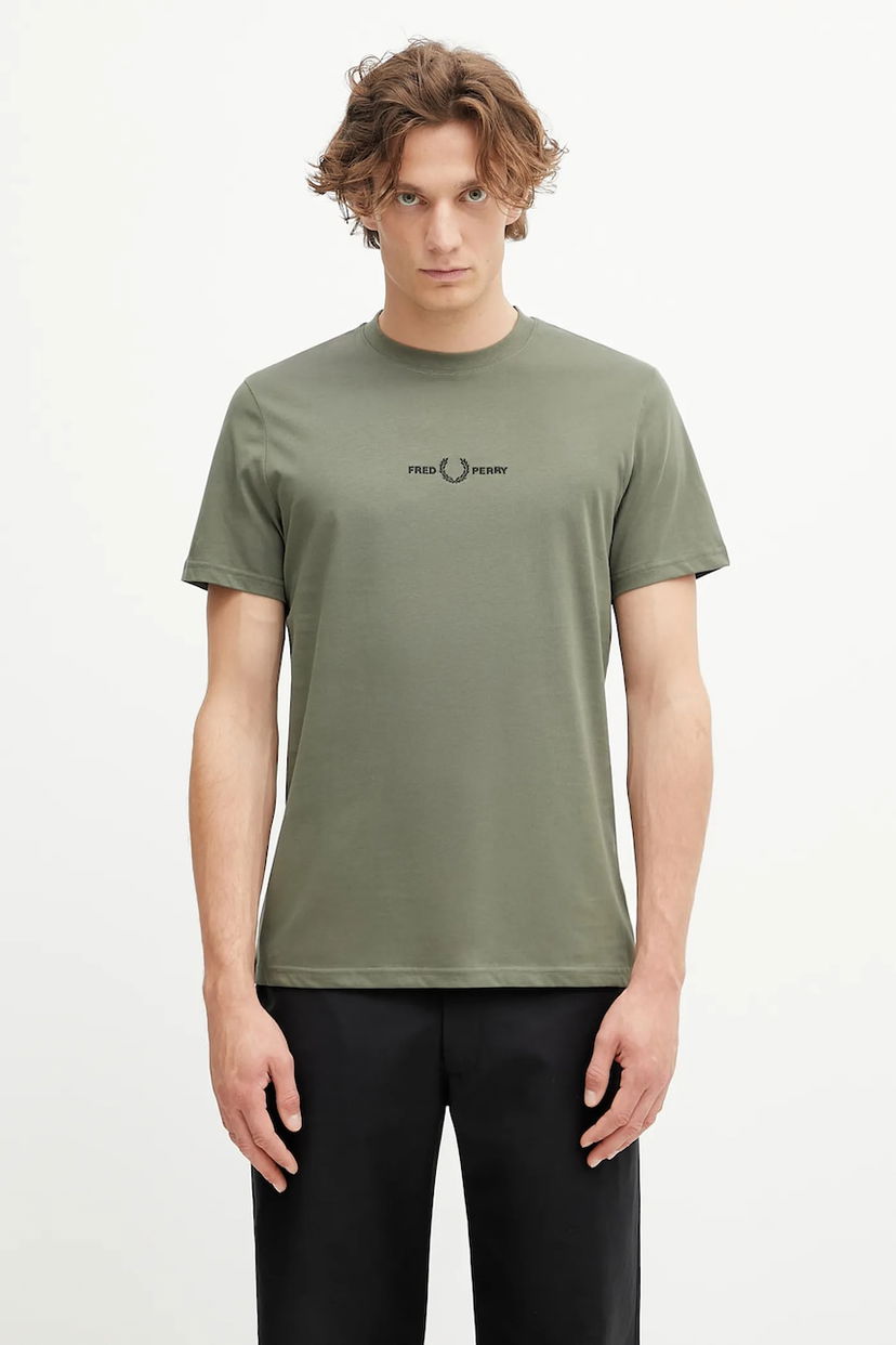 T-paita Fred Perry Fred Perry Men's T-Shirt Vihreä | M4580