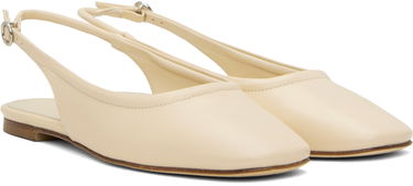 Asusteet Aeyde Aeyde Dani Slingback Flats Beige | A11-FL-MNLR08FL15-SS24-100-007, 3