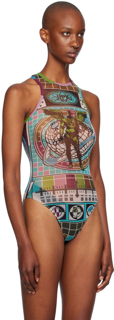 Body Jean Paul Gaultier Gaultier Printed Tank Bodysuit Monivärinen | 24/31-F-BD053-T569-5090, 3