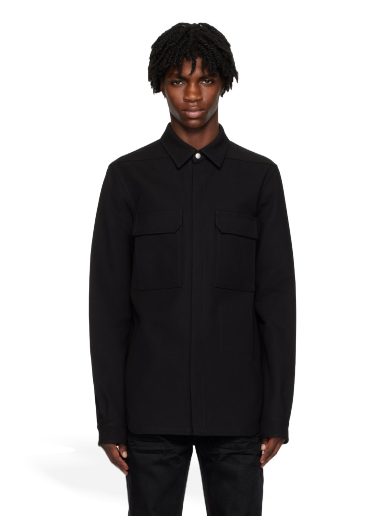 Takki Rick Owens Outershirt Jacket Musta | RL02C7234 DRC