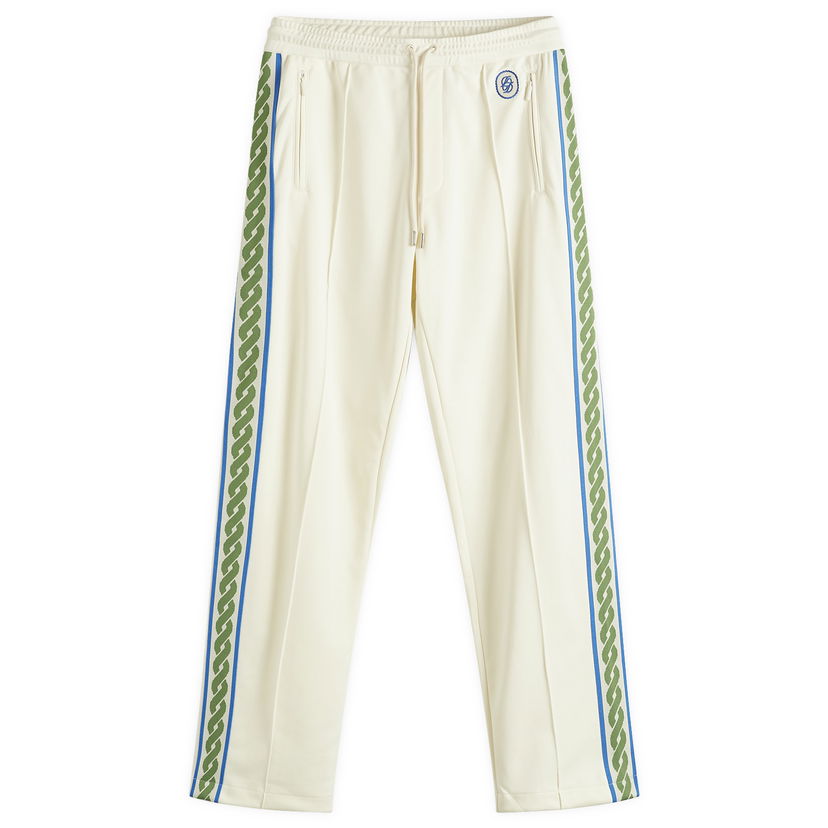 Verryttelyhousut Drôle de Monsieur Drole de Monsieur Cotton Track Pants, Size Large Valkoinen | G-SP007-PL135-OW