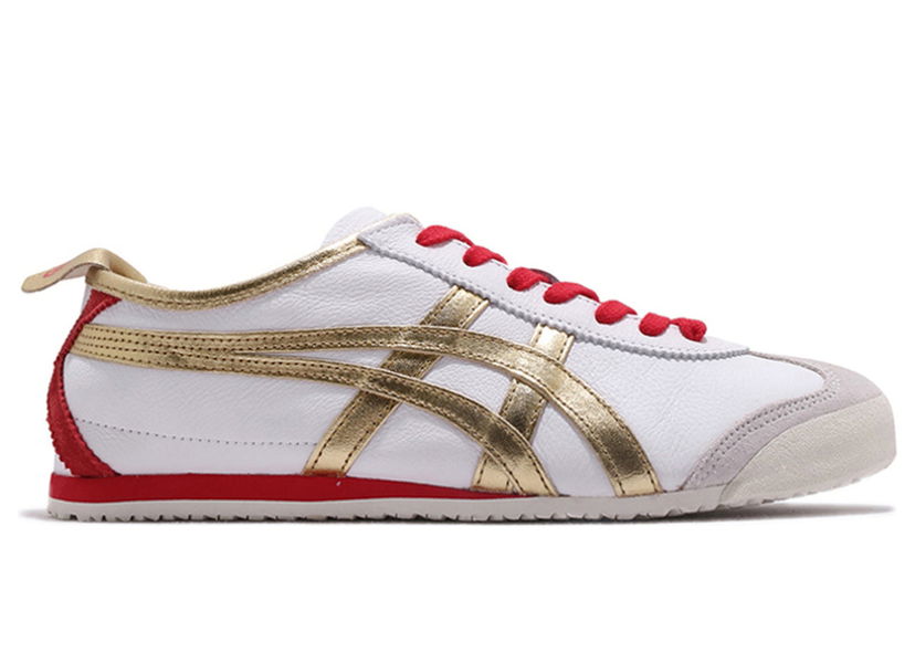Tennarit ja kengät Onitsuka Tiger Mexico 66 "White Pure Gold" Valkoinen | 1183A788-102
