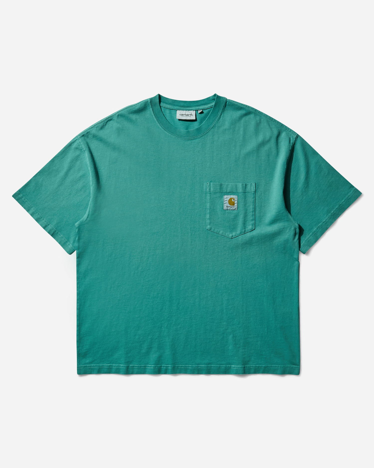 T-paita Carhartt WIP Hudson Pocket T-Shirt Vihreä | I035140 2ZU5F, 1