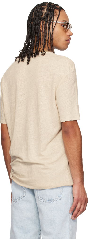 T-paita ISABEL MARANT Isabel Marant Honore Graphic T-Shirt Beige | 25PTS0052HC-C1N09H, 2