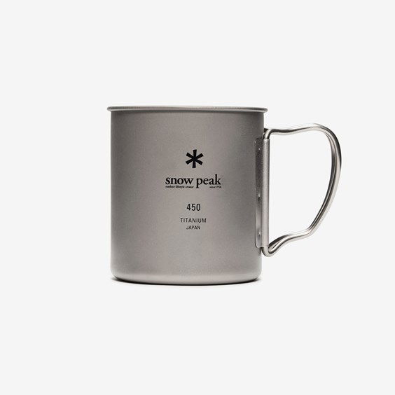 Kodin sisustus Snow Peak Titanium Single Cup 450 Metallinen | MG-143
