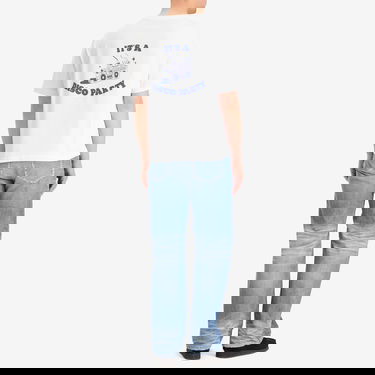 T-paita A.P.C. Men's Disco Print T-Shirt, Size Small Valkoinen | COHGS-M26530-AAB, 4