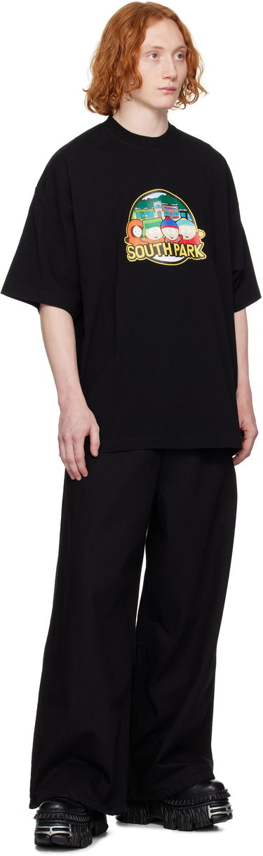 T-paita VETEMENTS Vetements 'South Park' Oversized T-Shirt Musta | UA66TR610B, 3
