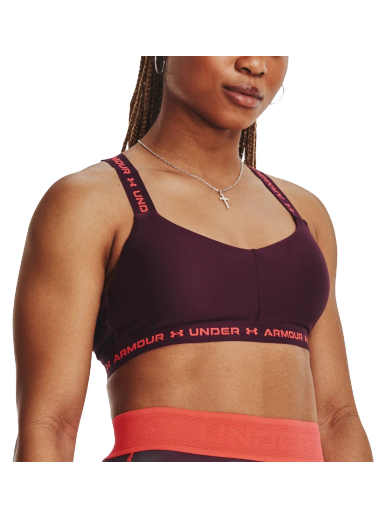 Rintaliivit Under Armour High Crossback Bra Burgundia | 1361033-600