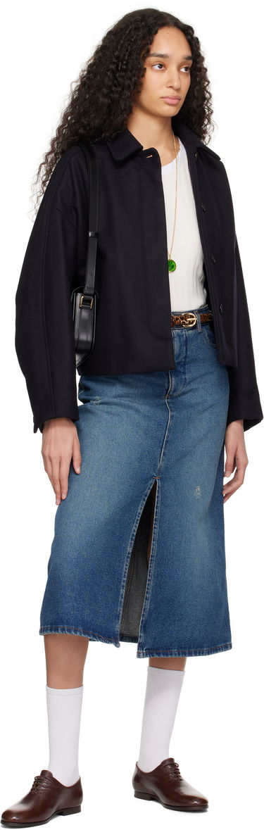 Kaulakoru A.P.C. A.P.C. Anastasia Barbieri Fortuna Necklace with Four-Leaf Clover Pendant Metallinen | MEAEH-F70857, 2