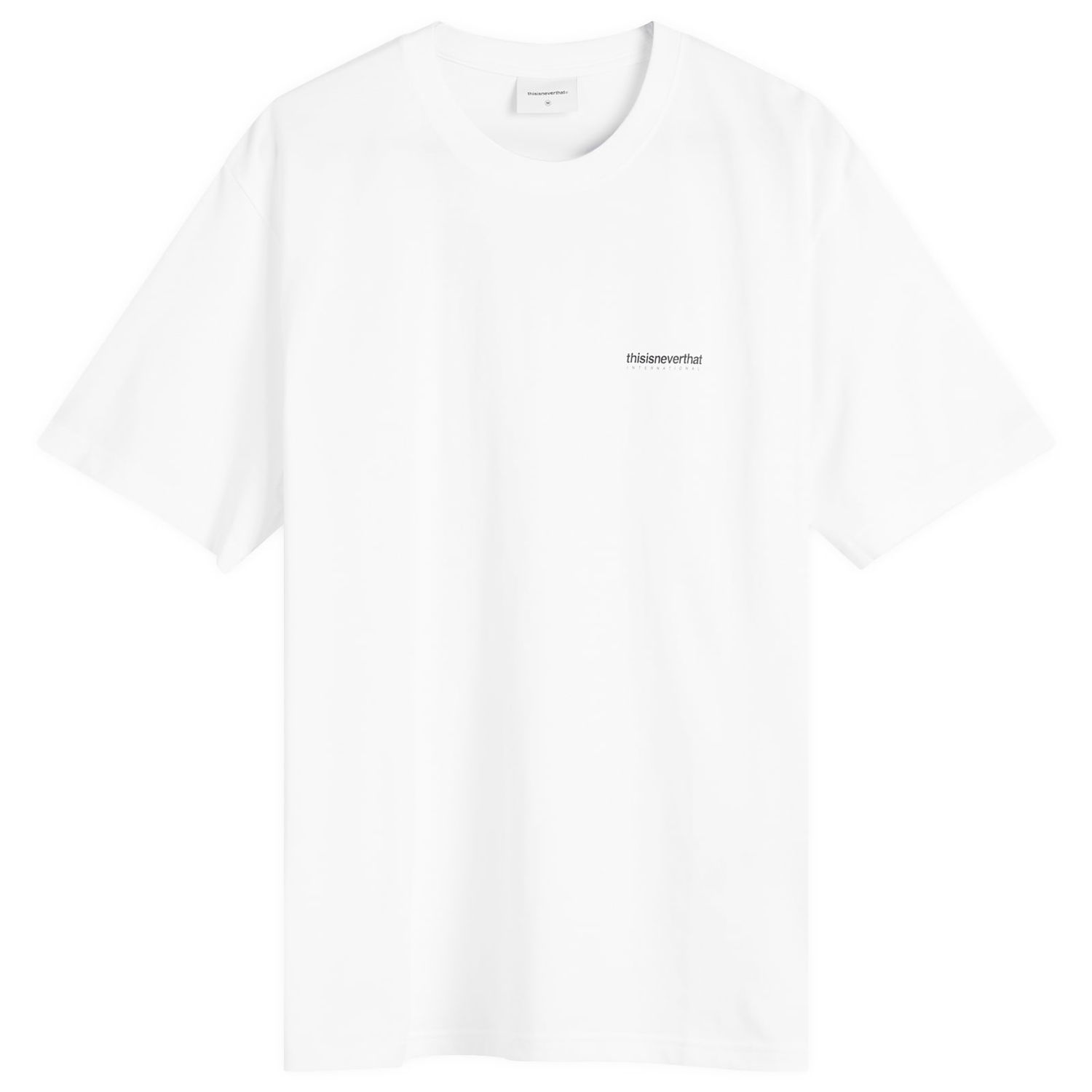 T-paita thisisneverthat thisisneverthat Intl. Logo T-Shirt, Size Small Valkoinen | TN251TTSST39-WHT, 1