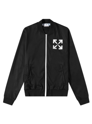 Tuulitakki Off-White Single Arrow Slim Tracktop Musta | OMBD037C99FAB0021001