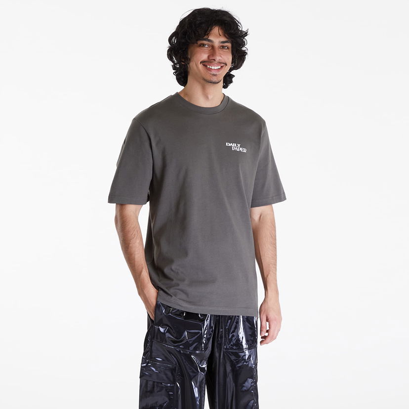 T-paita DAILY PAPER Hand In Hand Short Sleeve Tee Harmaa | 2411102