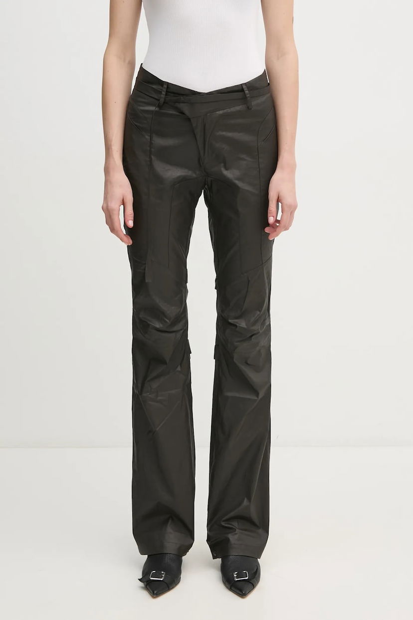 Housut Ottolinger Ottolinger Deconstructed Flared Pants Musta | 2209080105