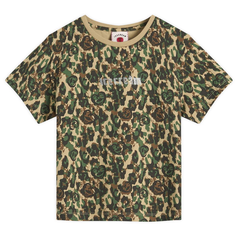 T-paita BBC IceCream Crystal Soft Serve Running T-Shirt Vihreä | ICWW25317-CAM