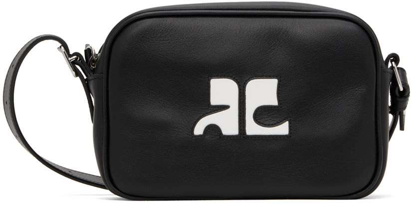 Olkalaukku Courrèges Courrèges Reedition Camera Bag Musta | PERGSA061CR0065