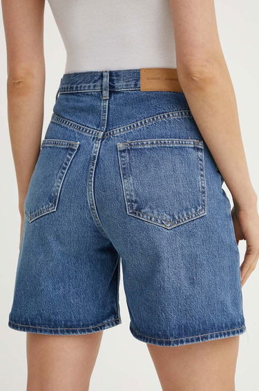 Shortsit Samsoe Samsoe Samsoe Samsoe SASHELLY High Waist Shorts Sininen | F24200011, 2
