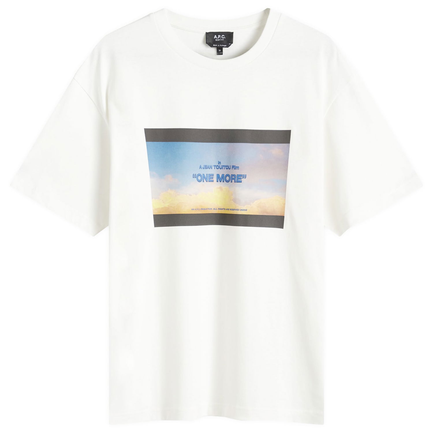 T-paita A.P.C. Leo T-Shirt Valkoinen | COHBU-H26406-AAB, 0