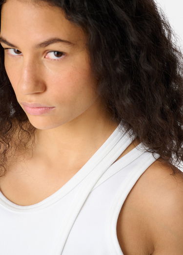 Tankkitoppi AXEL ARIGATO Rina Layered Tank Top Valkoinen | A3422001, 5