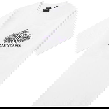 T-paita DAILY PAPER Ratib Printed T-Shirt Valkoinen | 2321110, 0