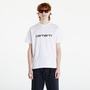 T-paita Carhartt WIP S/S Script Valkoinen | I031047.00AXX, 1