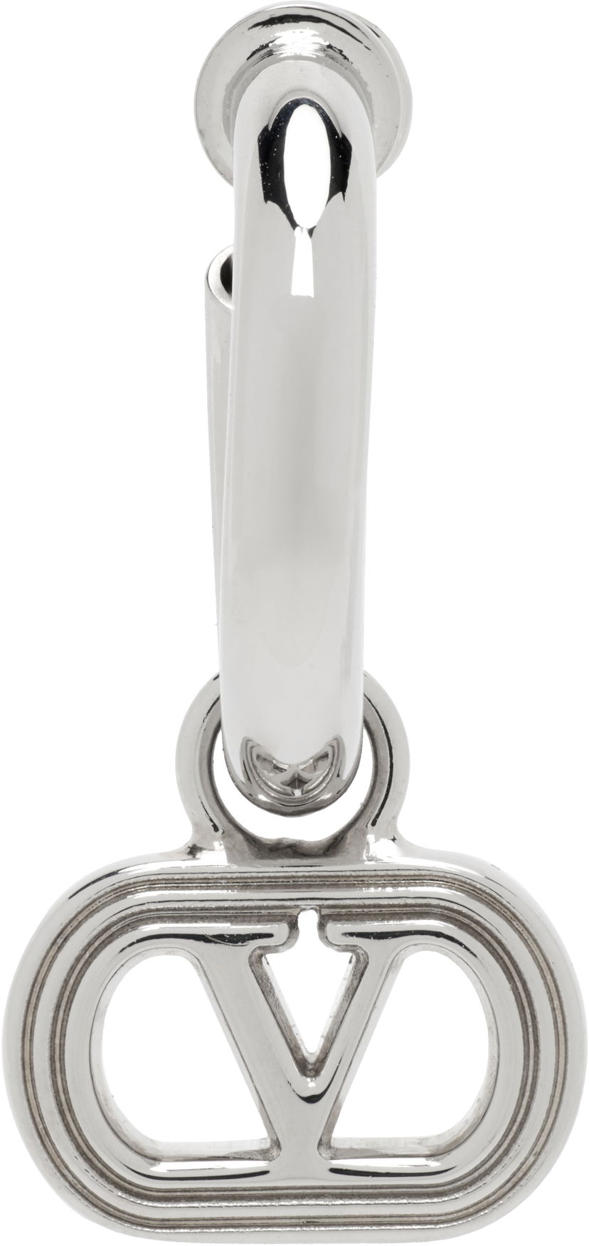 Korvakorut Valentino Valentino Garavani Silver Mono Single Earring Metallinen | 7Y2J0AJ3MET