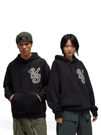 Huppari Y-3 Graphic Logo Musta | IT7523