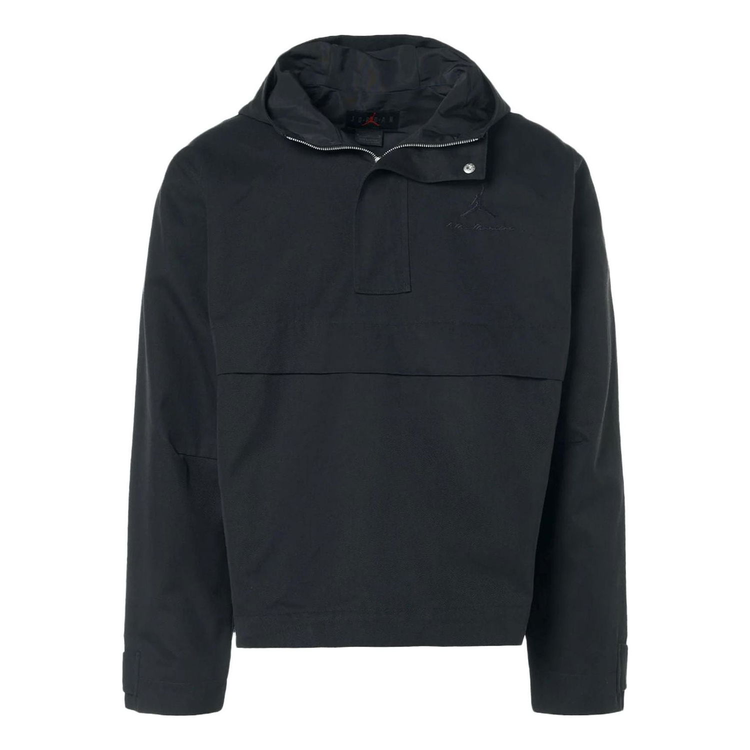 Tuulitakki Jordan A Ma Maniere Anorak Jacket Musta | FN0614-010, 0
