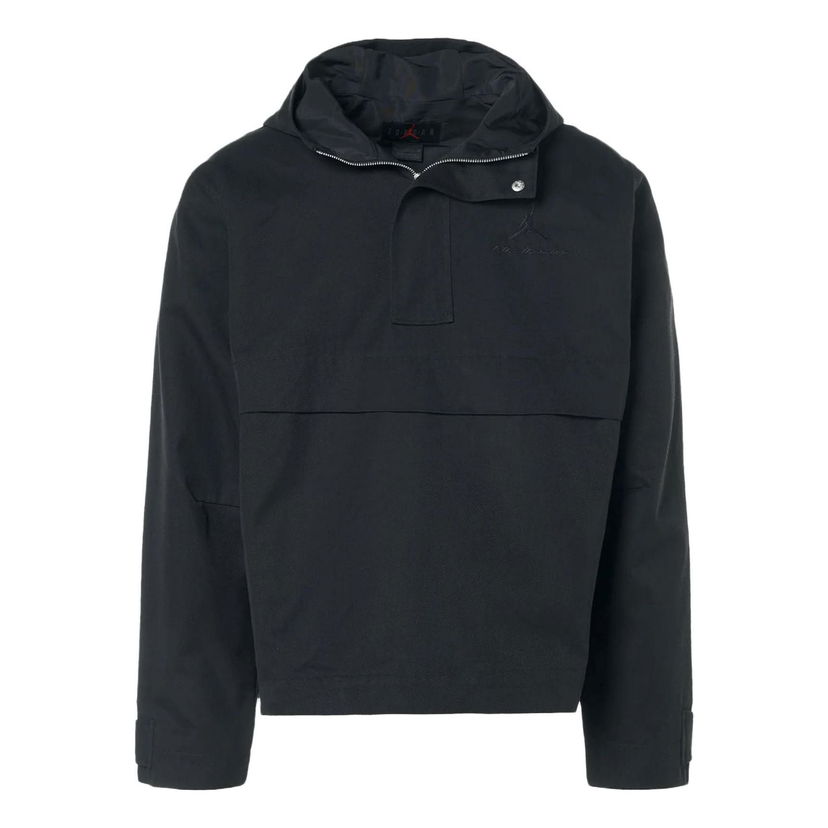 Tuulitakki Jordan A Ma Maniere Anorak Jacket Musta | FN0614-010