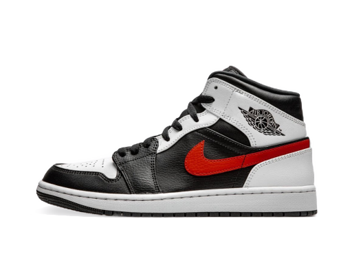 Rajoitettu erä Jordan Air Jordan 1 Mid "Chile Red" Musta | 554724-075