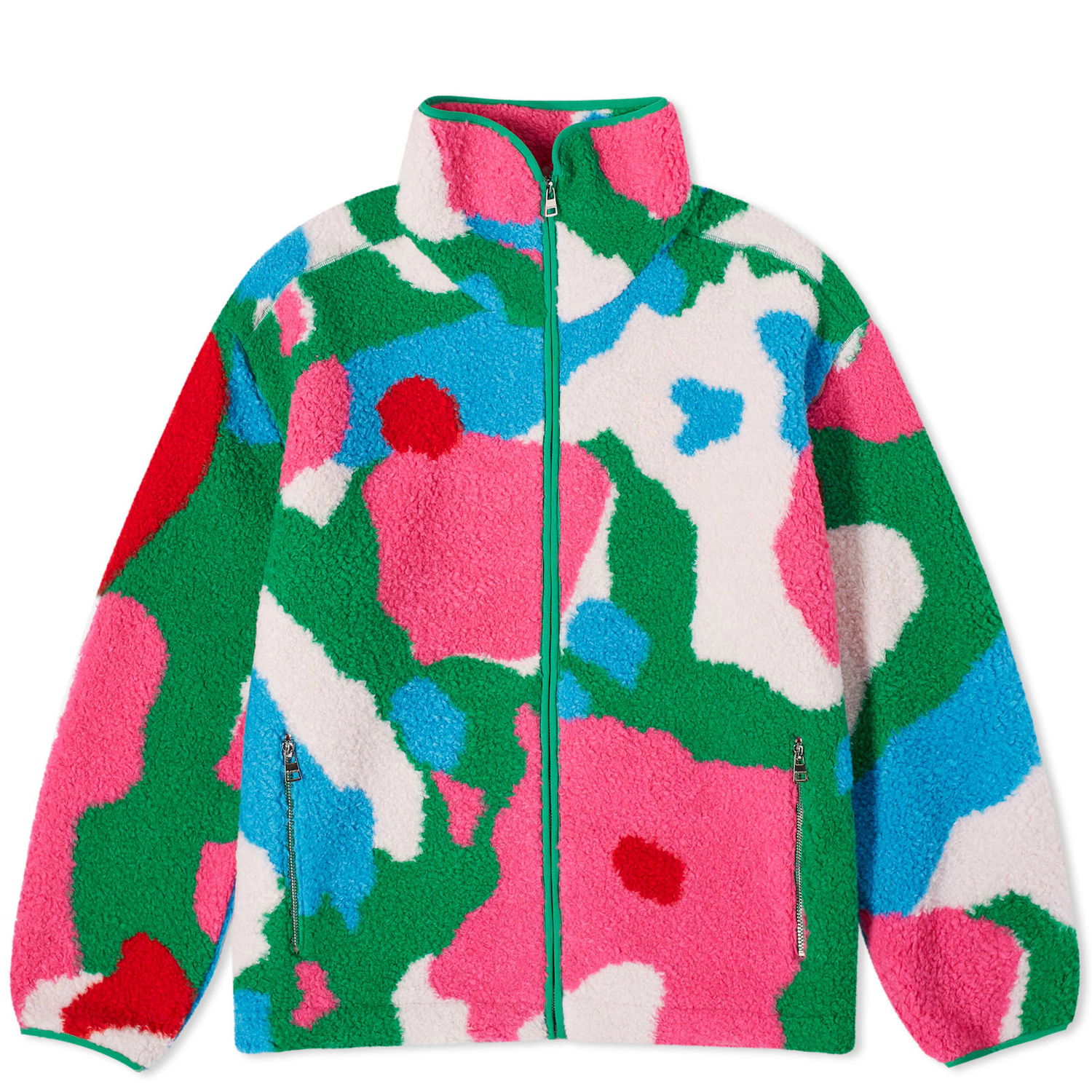 Takki JW Anderson Graphic Fleece Jacket Monivärinen | JK0294-PG1486-398, 0