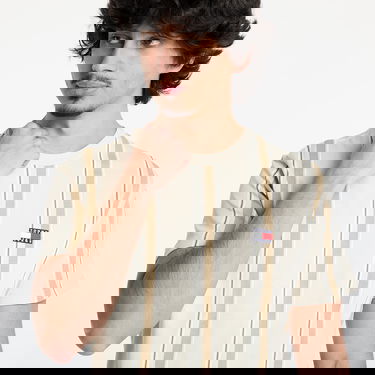 T-paita Tommy Hilfiger Tommy Jeans Regular Vertical Stripe Tee Beige | DM0DM21364 ACG, 1