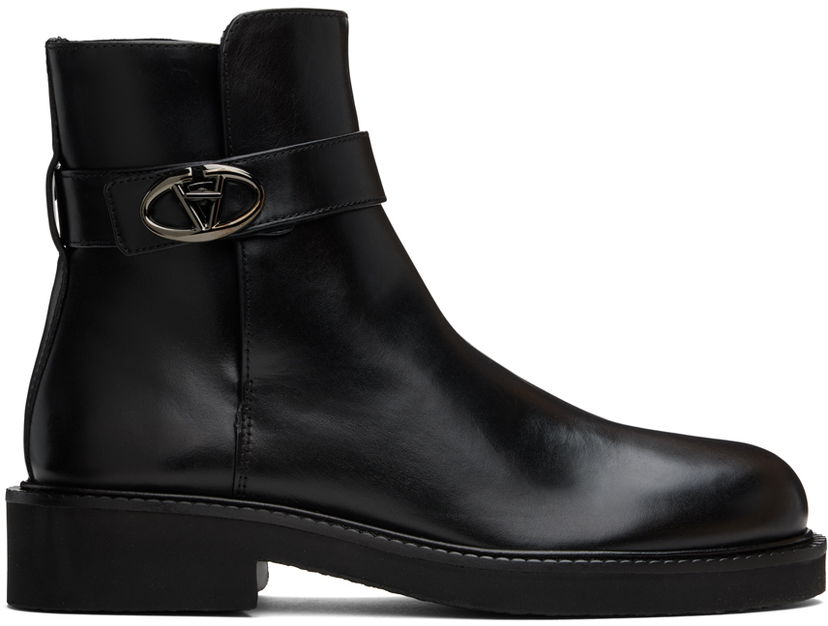 Tennarit ja kengät Valentino Valentino Garavani VLogo Locker Boots Musta | 5W0S0JS8LXX